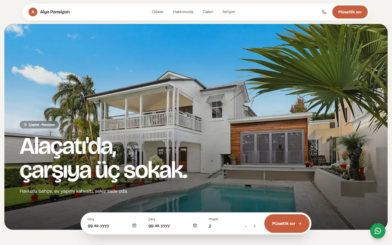 Modern teması masaüstü görünümü